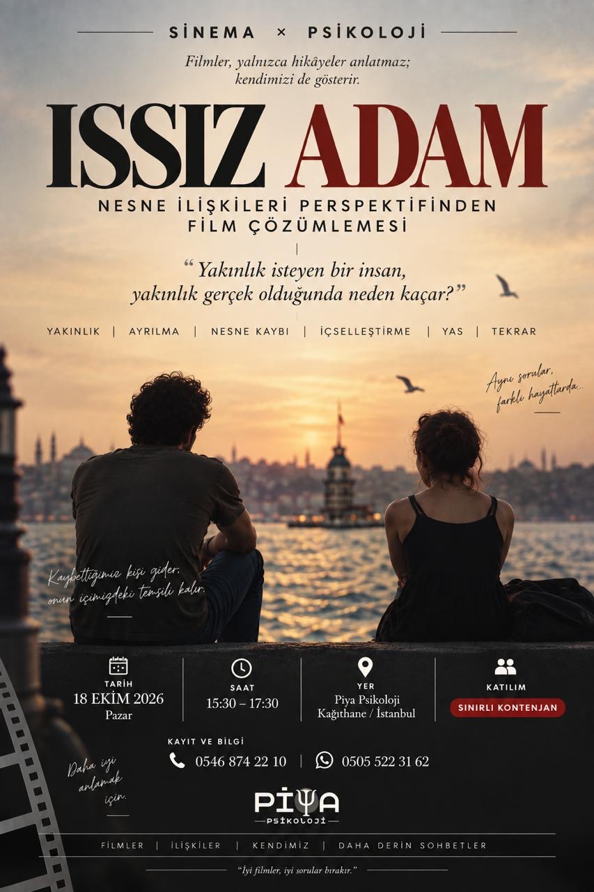 Issız Adam film analizi afişi